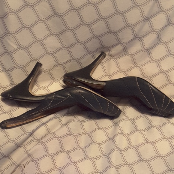 Steve Madden blue heals size 6.5 - Picture 6 of 6